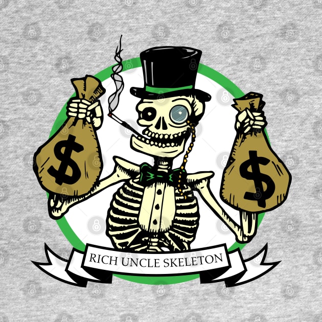 Rich Uncle Skeleton by deancoledesign